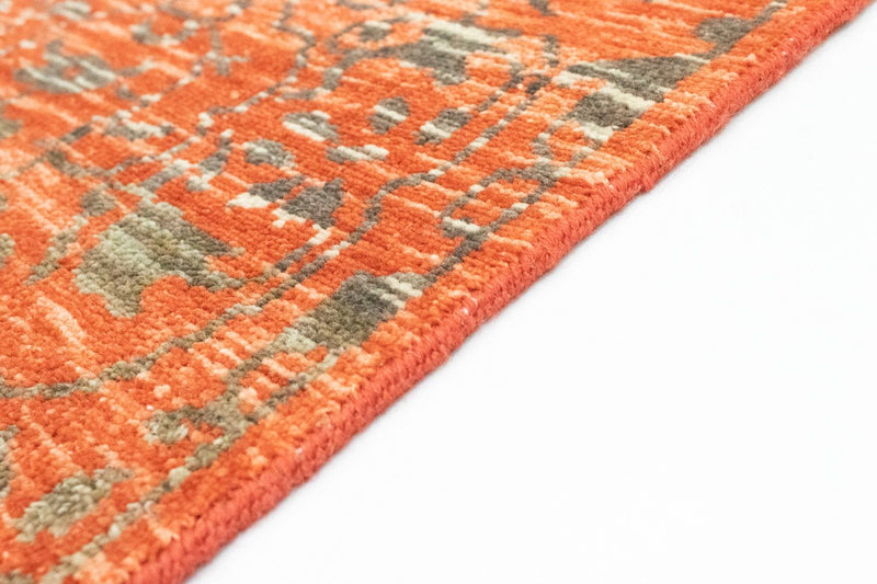 Designer Teppich 60x61cm - orange