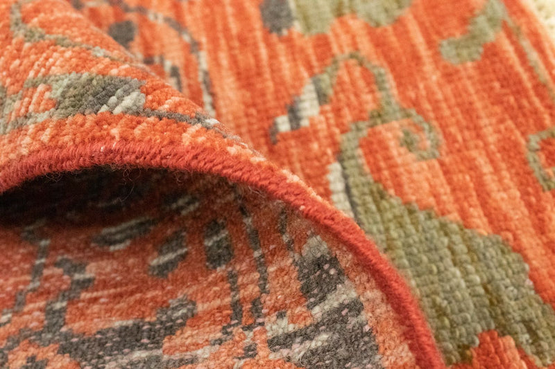 Designer Teppich 60x61cm - orange