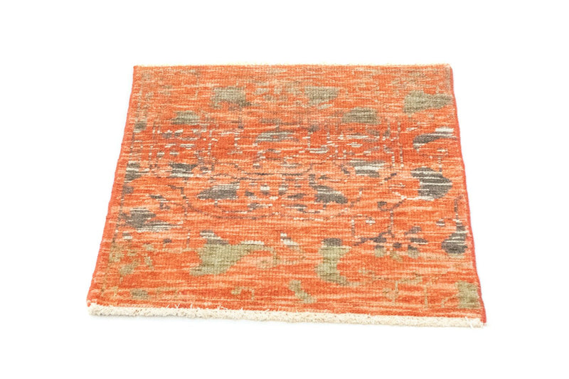 Designer Teppich 60x61cm - orange