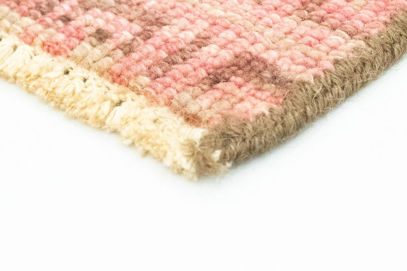 Designer Teppich 61x66cm - rosa