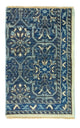 Designer Teppich 59x92cm - blau
