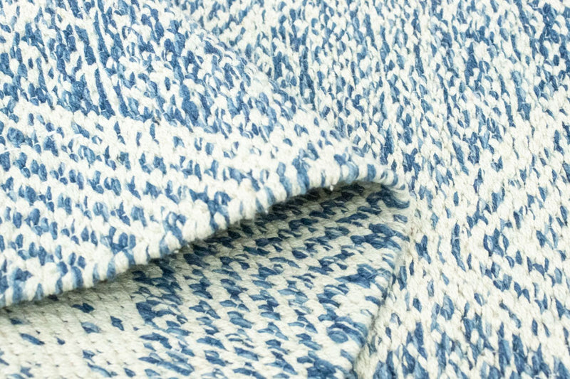 Kelim Modern Teppich 62x92cm - hellblau