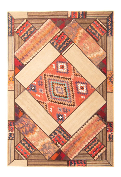 Patchwork Teppich 160x230cm - Orientteppich - mehrfarbig