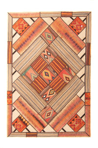 Patchwork Teppich 160x230cm - Orientteppich - mehrfarbig – product image