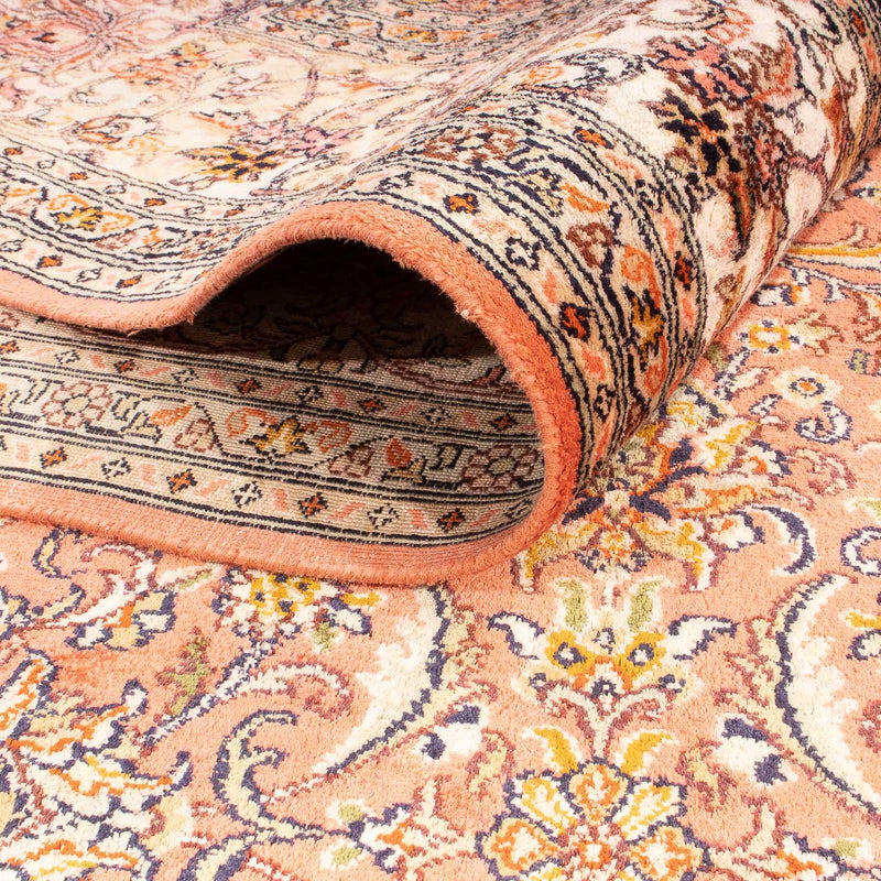 Kaschmir Seide Teppich 187x276cm - Orientteppich - rost