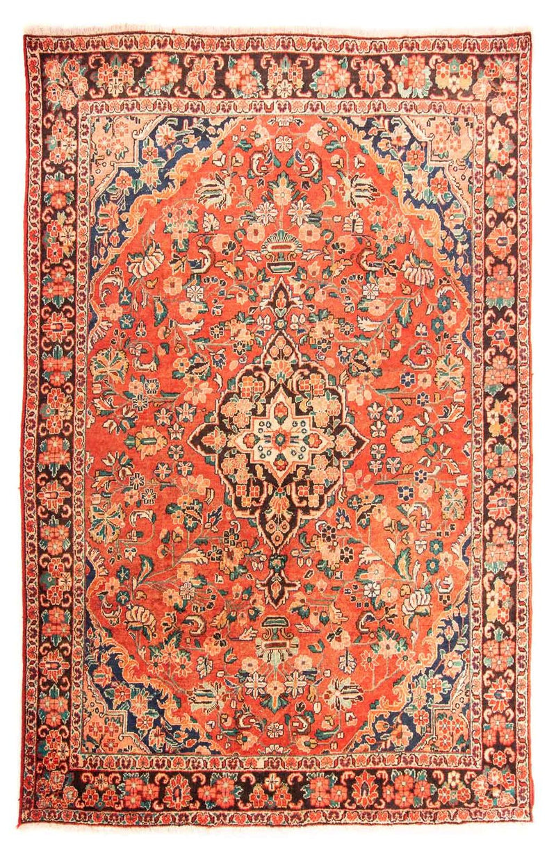 Sarough Teppich 211x314cm - Perserteppich - hellrot
