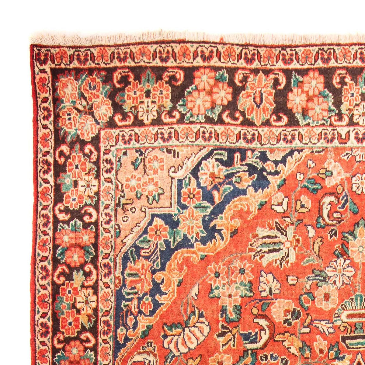 Sarough Teppich 211x314cm - Perserteppich - hellrot
