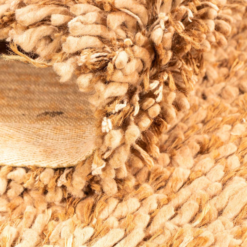 Shaggy Teppich 140x200cm - beige