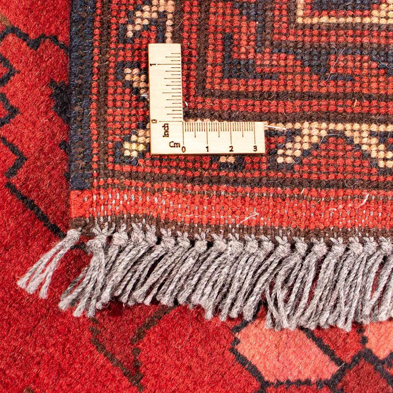 Orientteppich 210 x 296 cm - dunkelrot