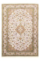 Kaschmir Seide Teppich 153x217cm - Orientteppich - beige