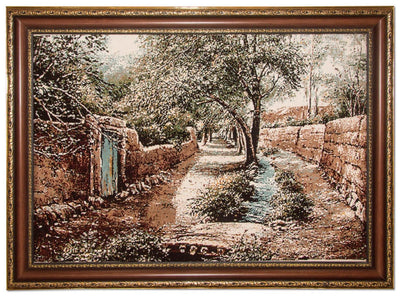 Bild-Teppich 80x110cm - Orientteppich - mehrfarbig
