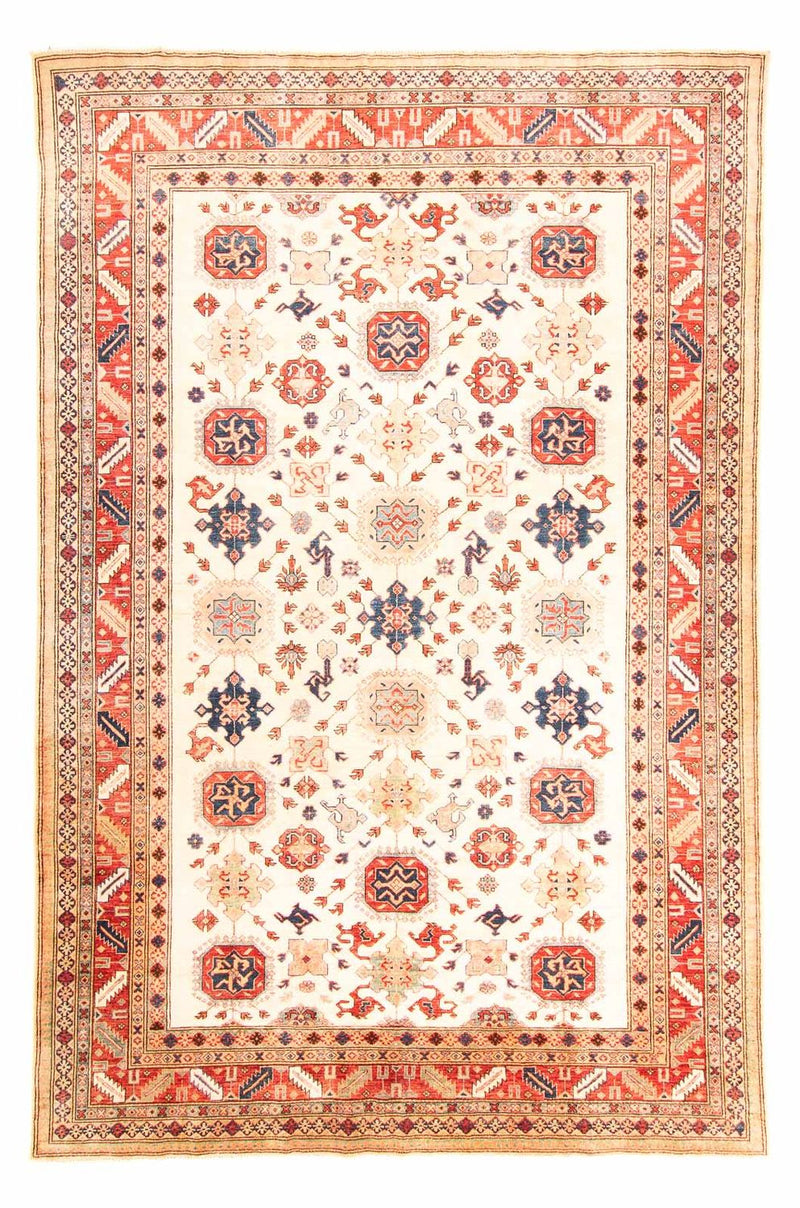 Kazak Teppich 220x315cm - Orientteppich - beige