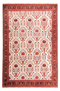 Afghan Teppich 186x270cm - Orientteppich - beige – product image