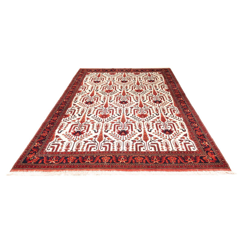 Afghan Teppich 186x270cm - Orientteppich - beige