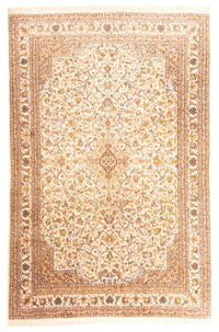 Kaschmir Seide Teppich 186x270cm - Orientteppich - beige – product image