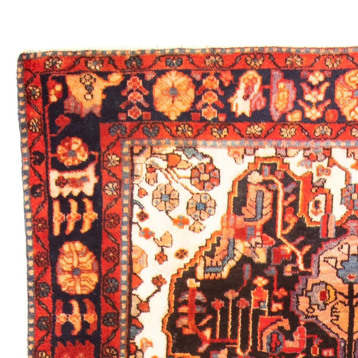 Nahavand Teppich 145x290cm - Perserteppich - dunkelrot