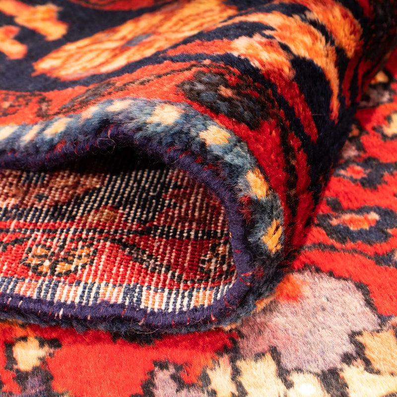 Nahavand Teppich 145x290cm - Perserteppich - dunkelrot