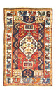 Ghashghai Teppich 91x146cm - Perserteppich - rot