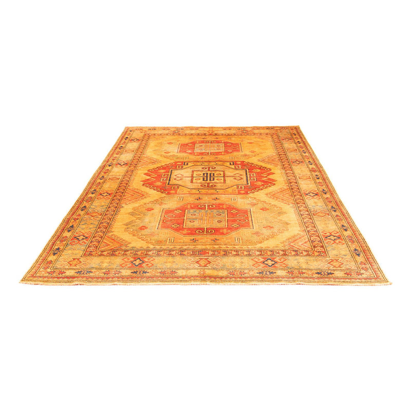 Kazak Teppich 183x253cm - Orientteppich - gold