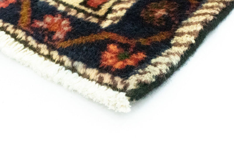 Hamadan Teppich 106x143cm - Perserteppich - orange