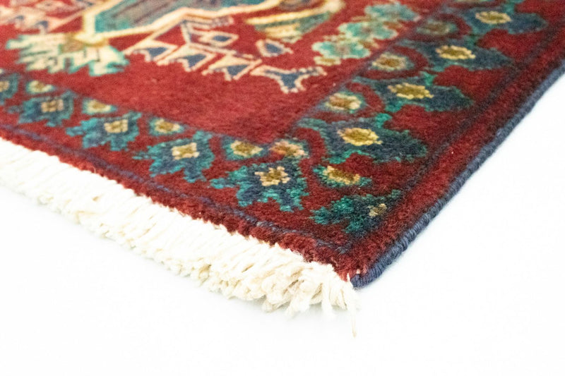Turkaman Teppich 63x89cm - Orientteppich - rot