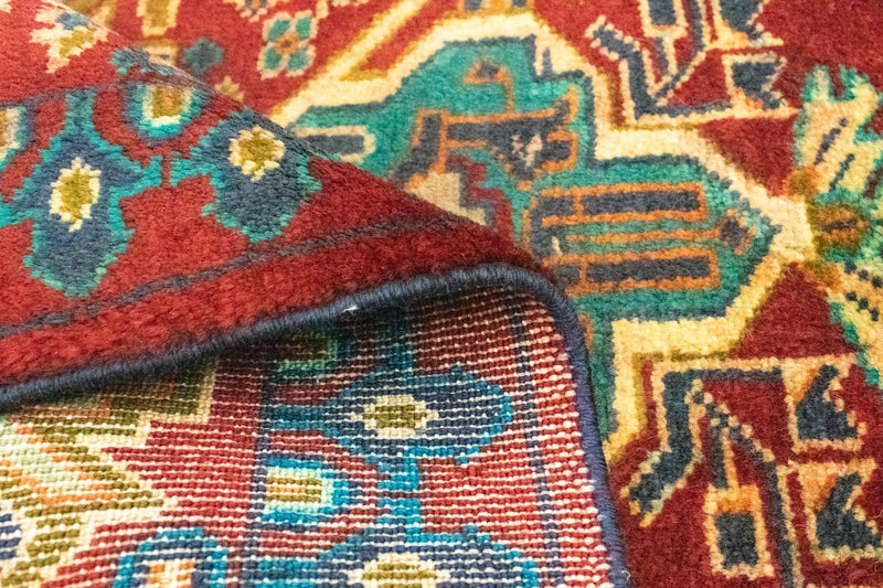 Turkaman Teppich 63x89cm - Orientteppich - rot
