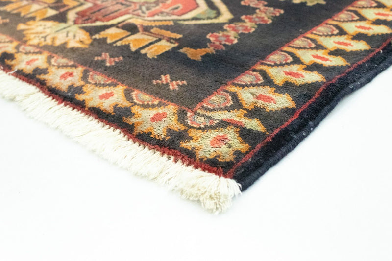 Turkaman Teppich 67x87cm - Orientteppich - dunkelblau