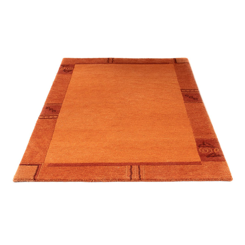 Nepal Teppich 117 x 180 cm - orange
