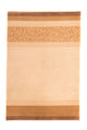 Nepal Teppich 144x200cm - Wollteppich - hellbraun