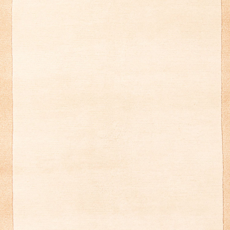 Nepal Teppich 144x198cm - Wollteppich - beige