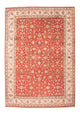 Kaschmir Seide Teppich 186x277cm - Orientteppich - rot
