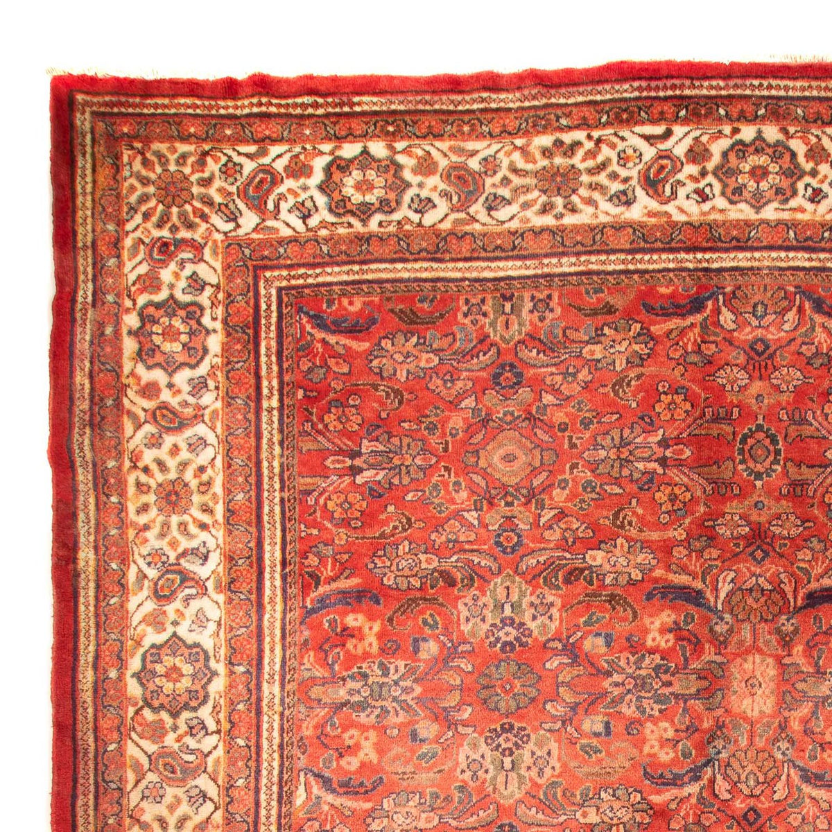 Heriz Teppich 320x433cm - Perserteppich - dunkelrot
