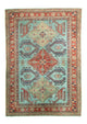 Kazak Teppich 186x267cm - Orientteppich - hellblau