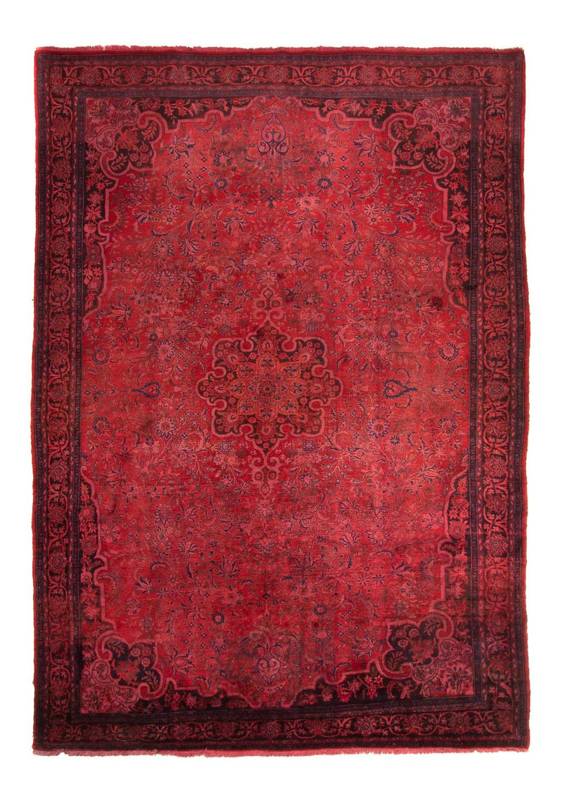 Orientteppich 212 x 335 cm - dunkelrot