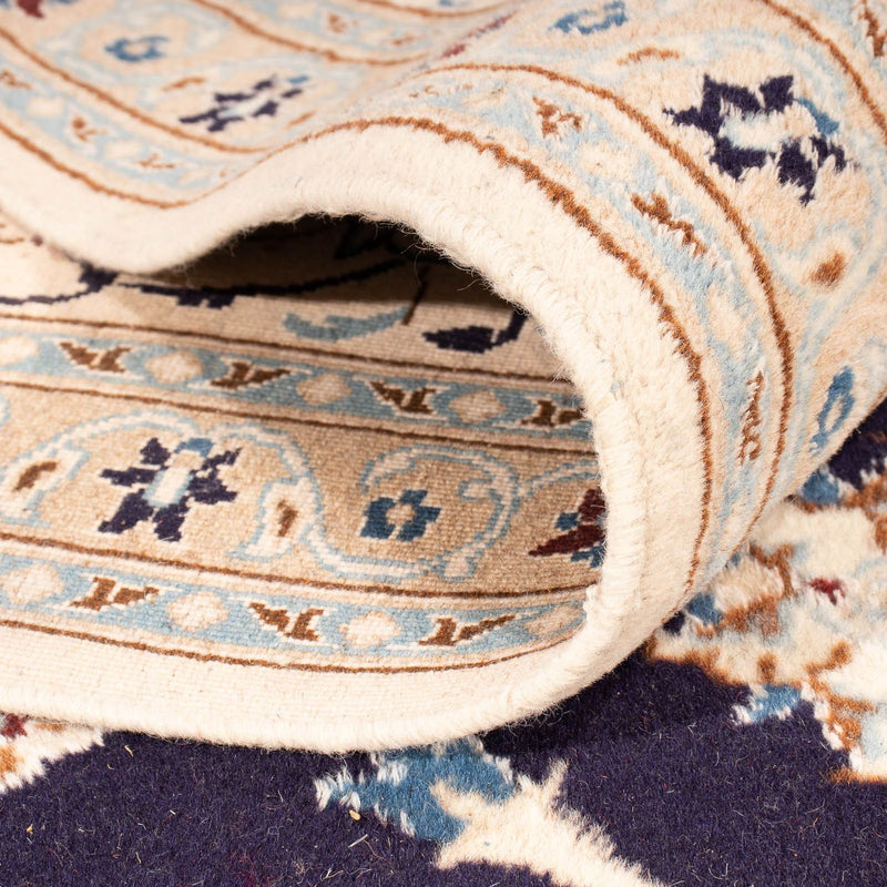Nain - 9La Teppich 286x383cm - Perserteppich - dunkelblau