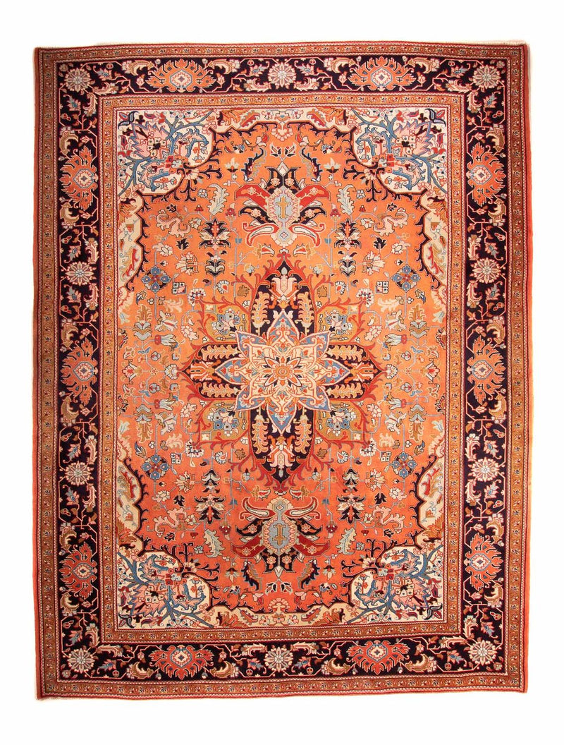 Täbriz - 40 Raj Teppich 300x400cm - Perserteppich - rost