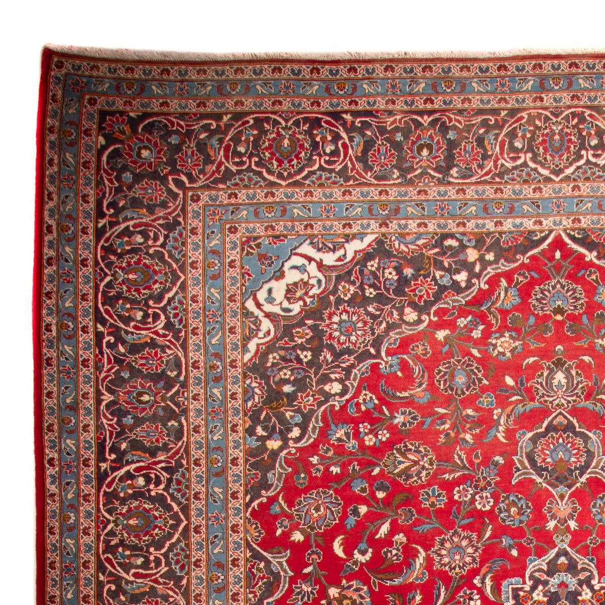 Perserteppich - Keshan 291 x 401 cm - rot