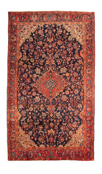 Nahavand Teppich 197x364cm - Perserteppich - dunkelblau – product image