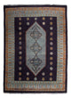 Orientteppich 245 x 325 cm - dunkelblau