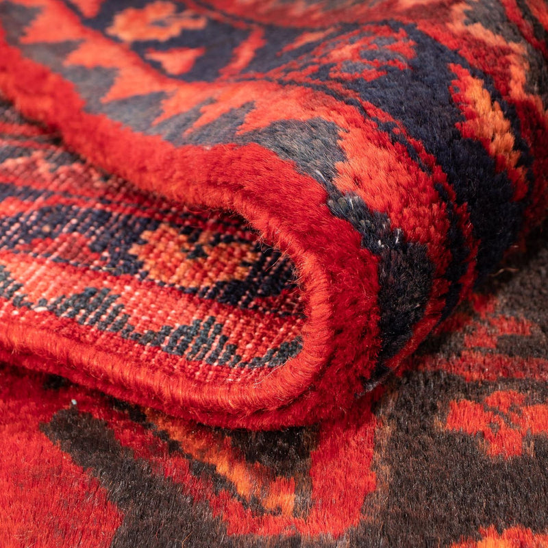 Orientteppich 185 x 348 cm - dunkelrot
