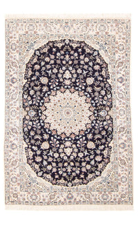 Nain - 6La Teppich 97x150cm - Perserteppich - dunkelblau – product image