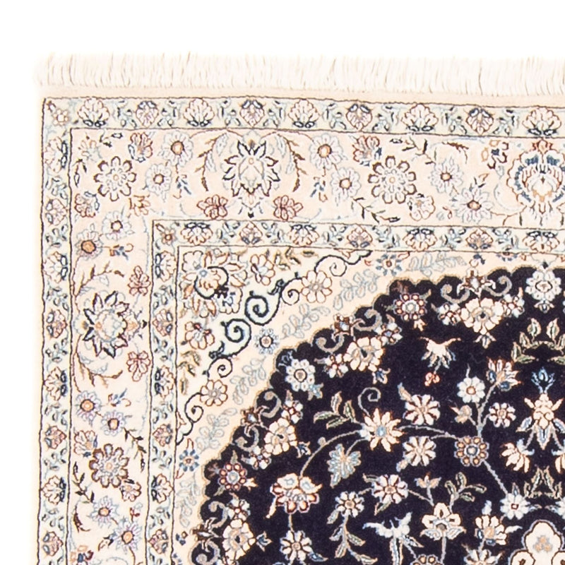 Nain - 6La Teppich 97x150cm - Perserteppich - dunkelblau