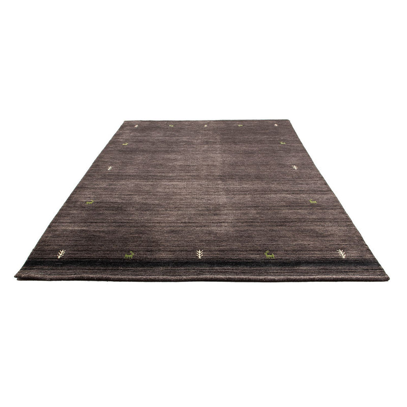 Gabbeh Teppich - Indus 203 x 295 cm - dunkelbraun