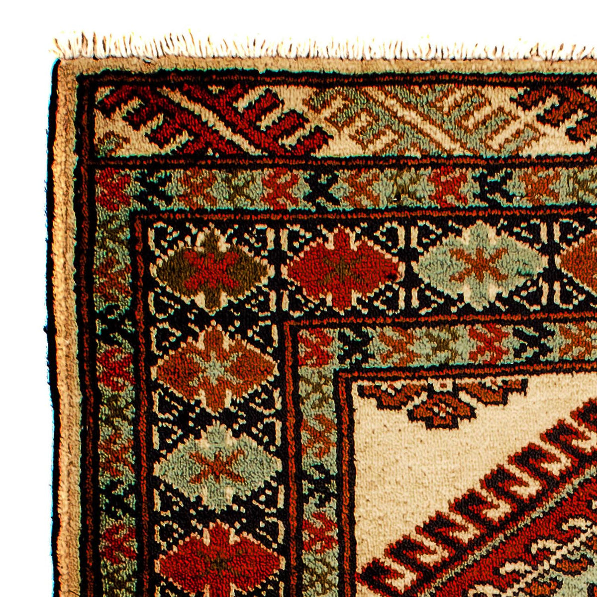 Turkaman Teppich 67x94cm - Orientteppich - beige