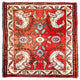 Sarough Teppich 75x81cm - Perserteppich - rot