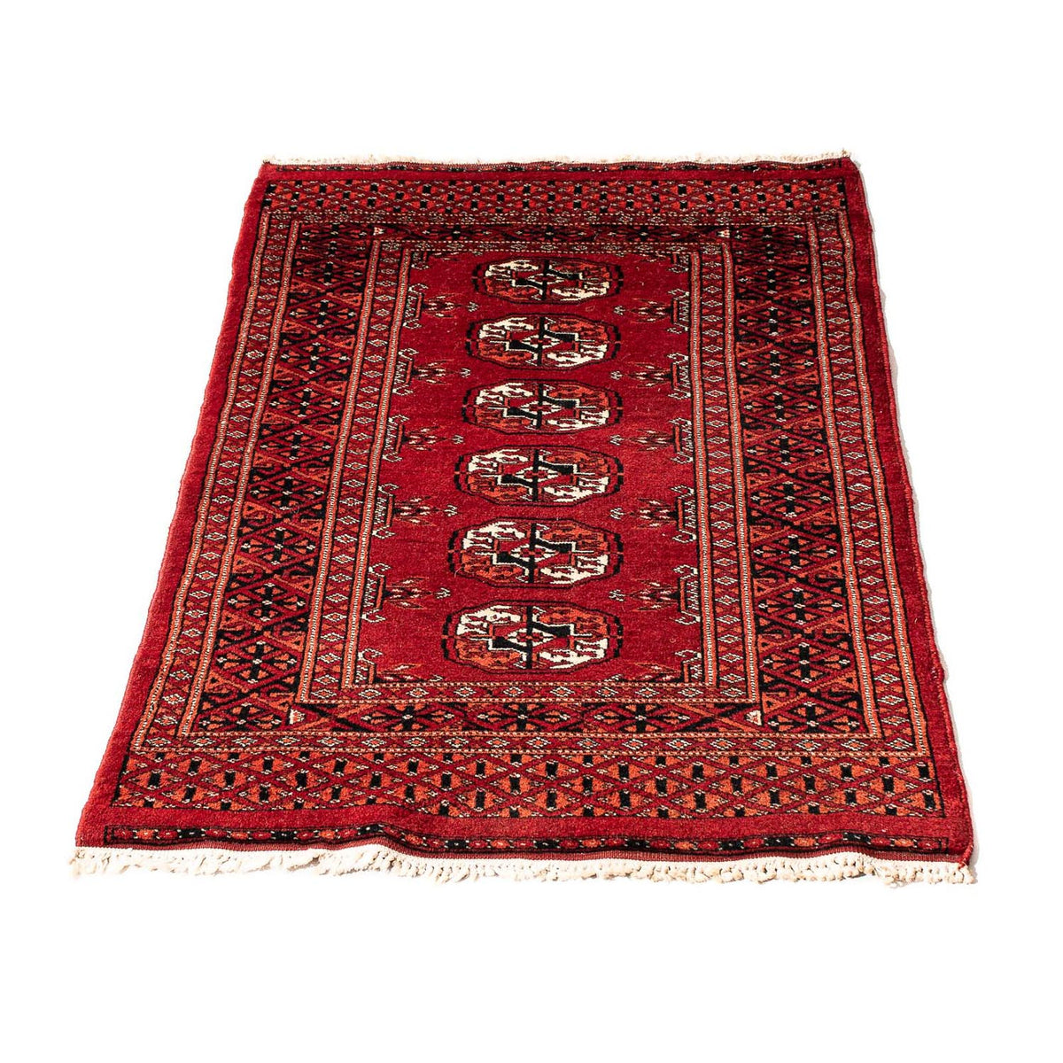 Pakistan Teppich 62x94cm - Orientteppich - rot