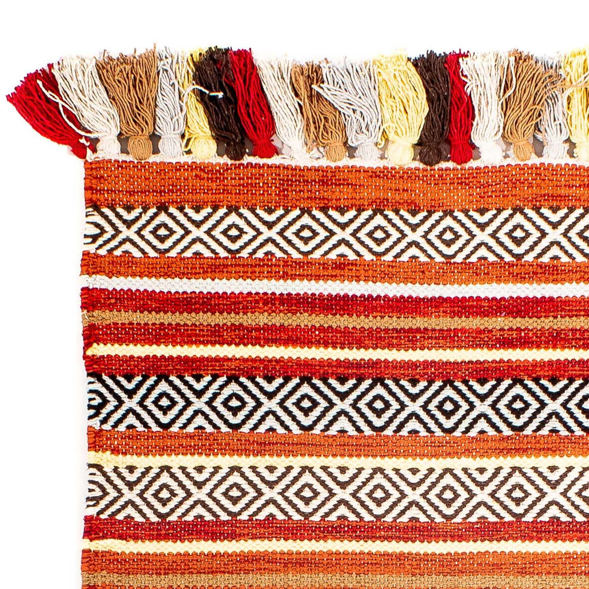 Kelim Teppich - Trendy 58 x 94 cm - mehrfarbig