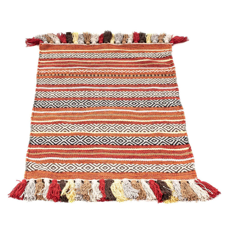 Kelim Teppich - Trendy 58 x 94 cm - mehrfarbig