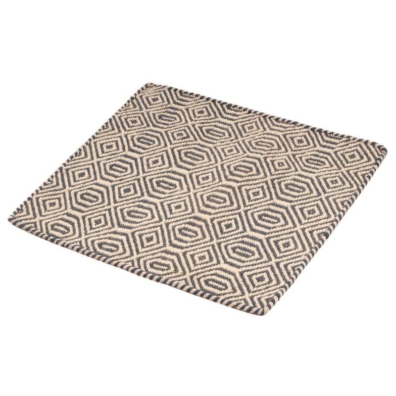 Kelim Teppich - Trendy 44 x 47 cm - mehrfarbig