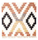 Kelim Teppich - Trendy 67 x 69 cm - beige